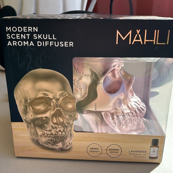 Mahli Other - RESERVED Skull Aroma Diffuser with Lavender Essential Oil